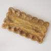 Careen Scalloped Wood Tray