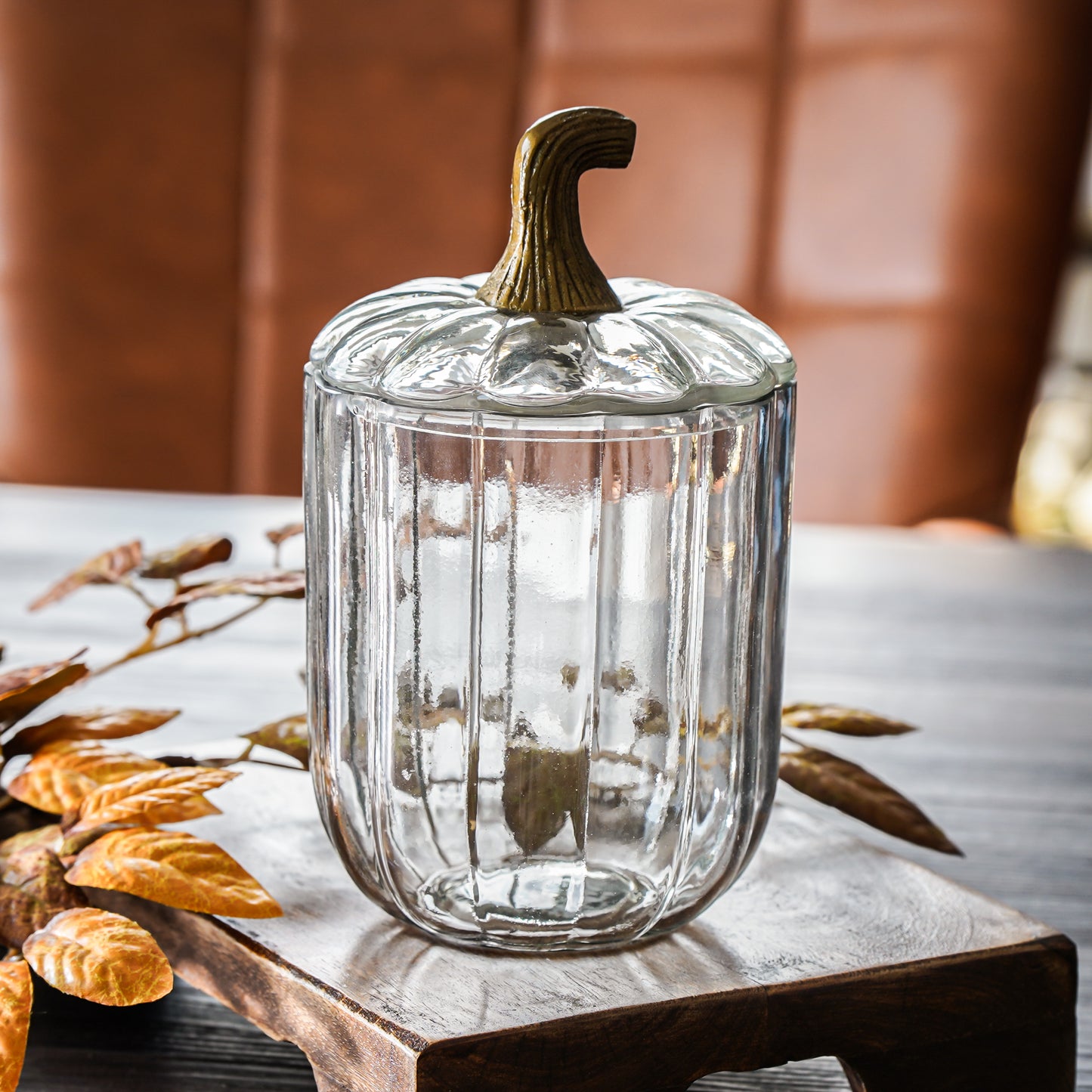 Translucent Pumpkin Terrarium