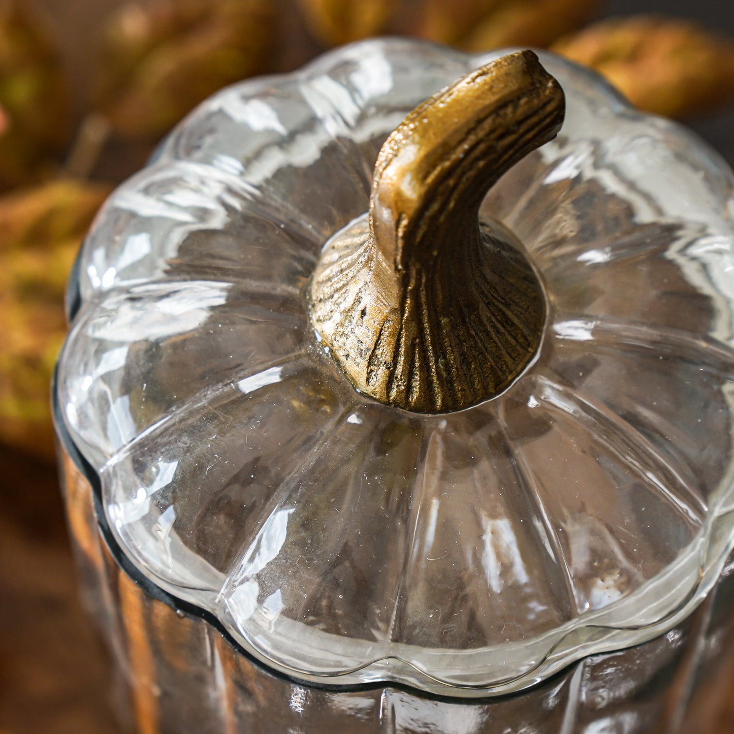 Translucent Pumpkin Terrarium