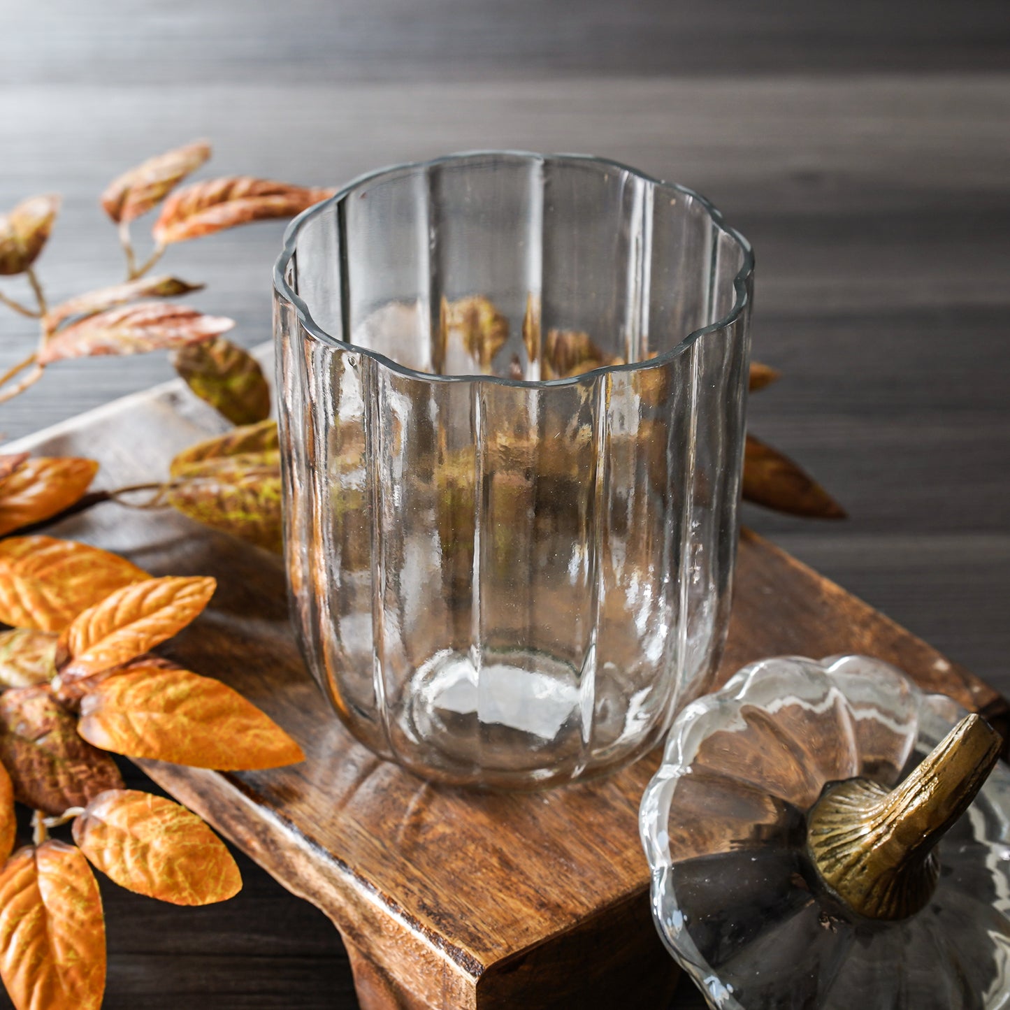 Translucent Pumpkin Terrarium