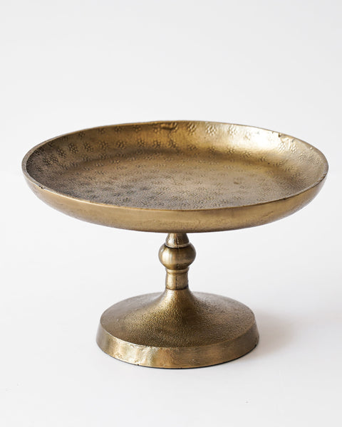 Branton Antique Brass Pedestal