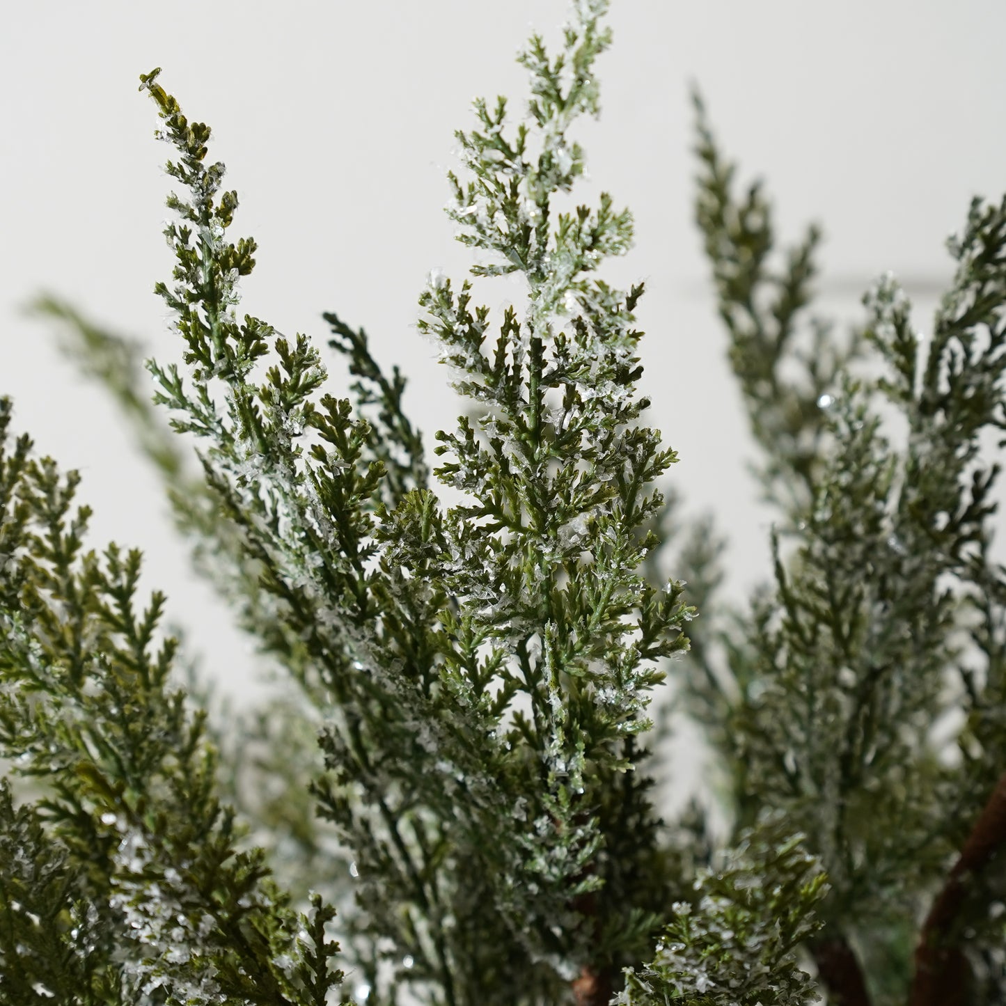 Real Touch Snowy Cedar Stem