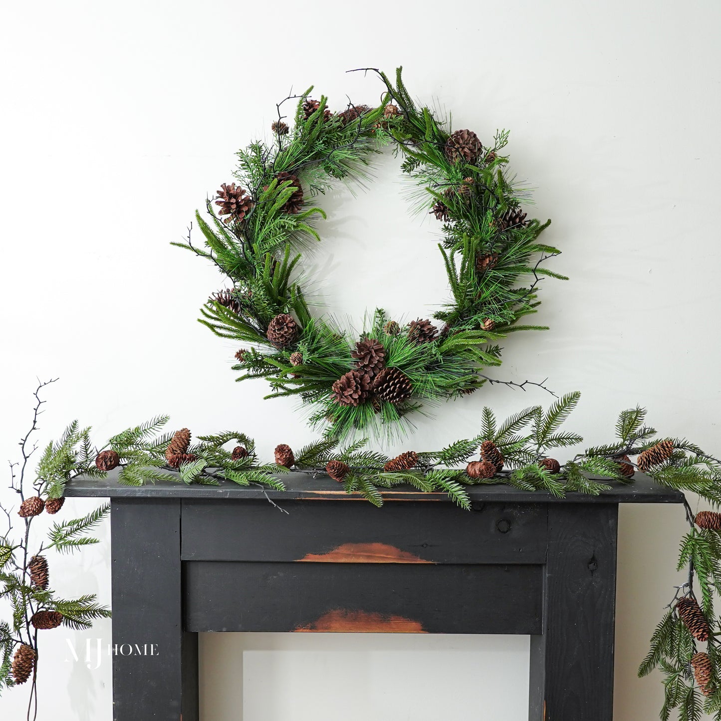 Maeve Pinecone Garland