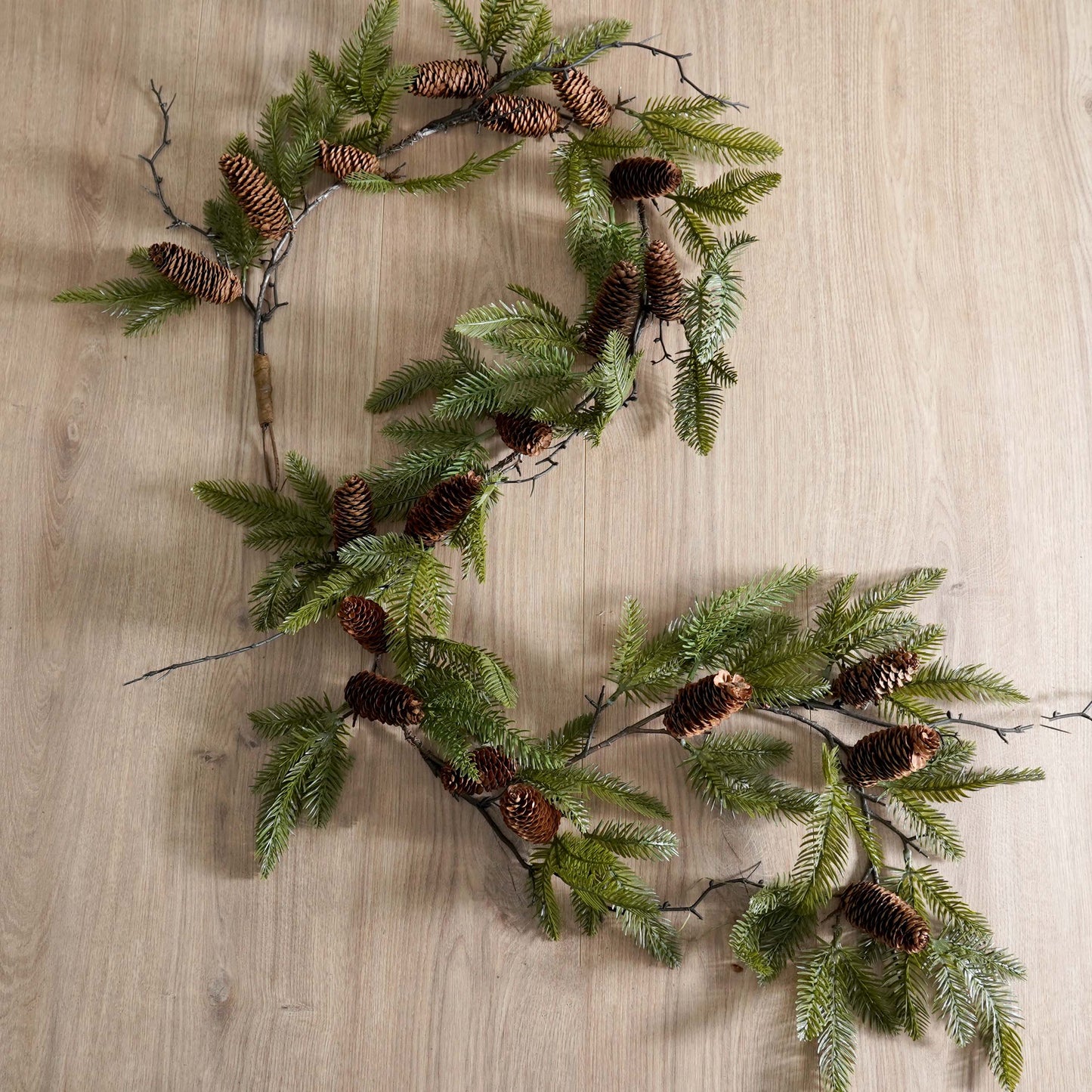 Maeve Pinecone Garland