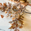 Brown Eucalyptus Stem | Whitewashed Faux Fall Floral Branch