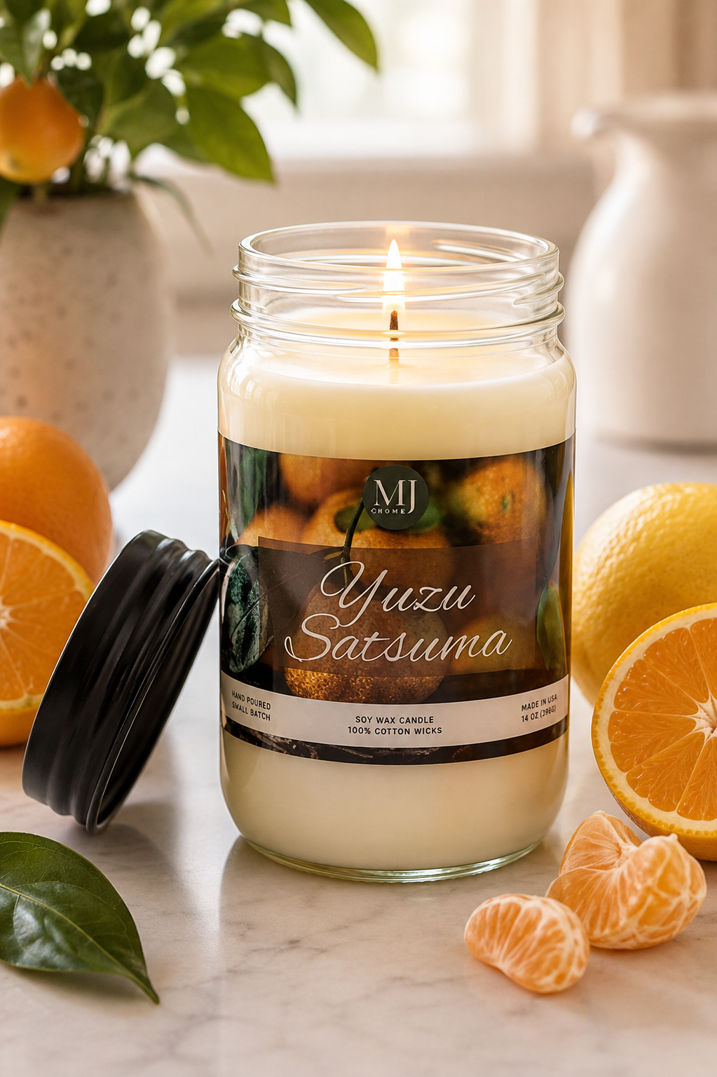 Yuzu Satsuma | Mason Jar Candle