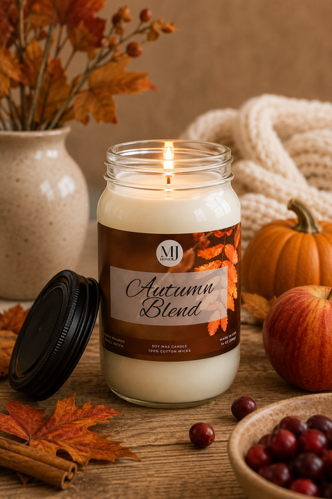 Autumn Blend | Mason Jar Candle