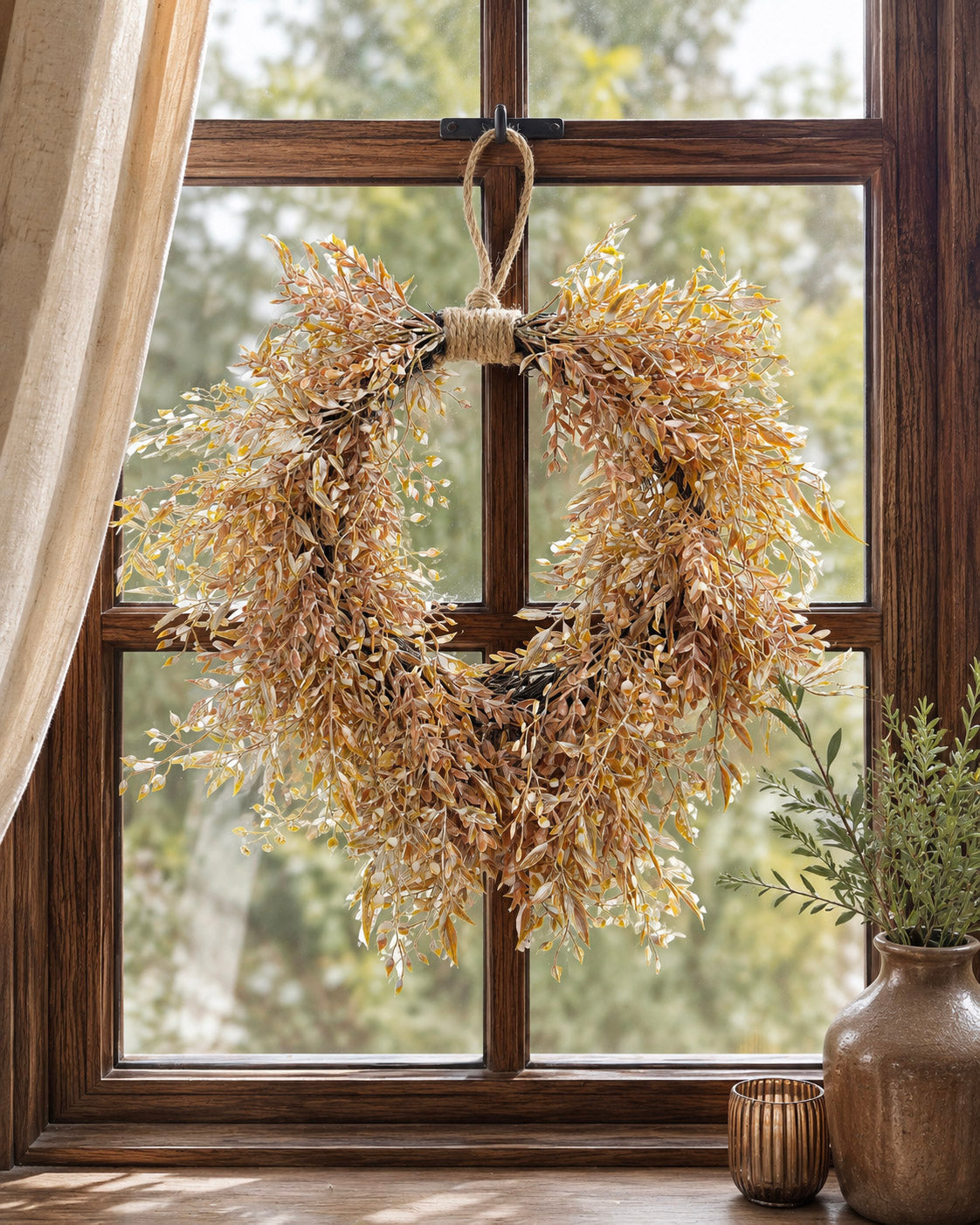 Autumn Willow Hanging Wreath