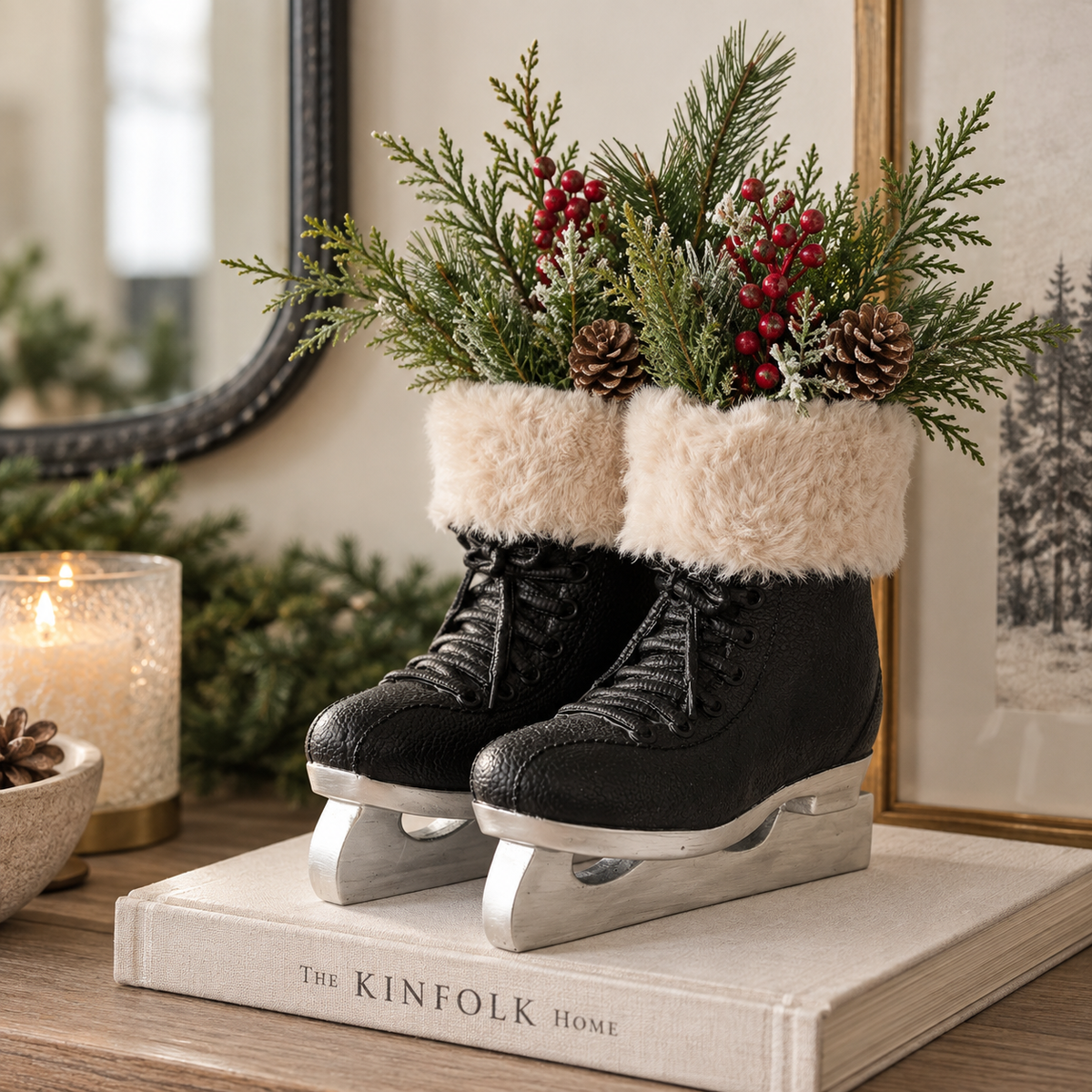 Black Ice Skates