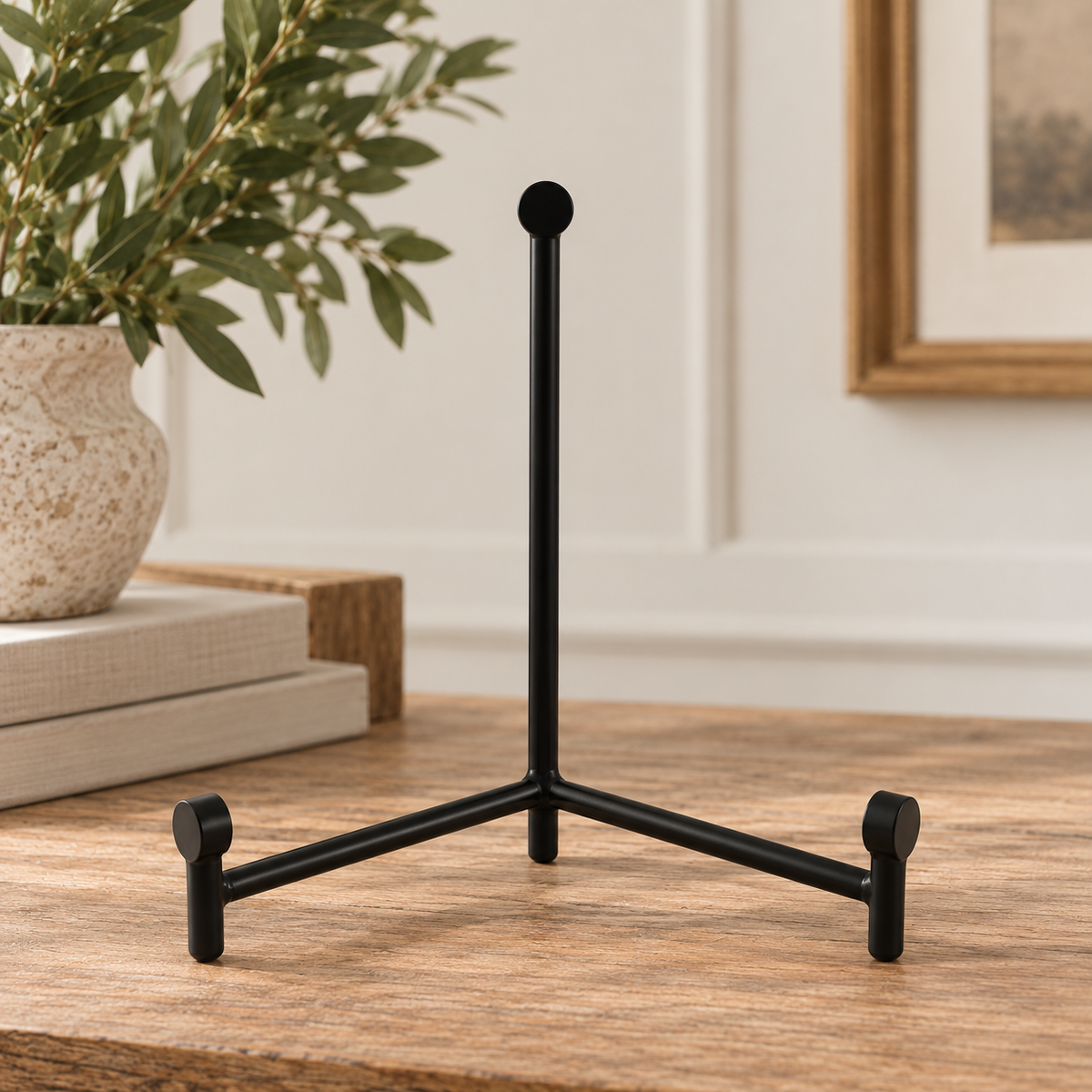 Black Iron Display Easel