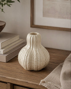 Porcelain Gourd Bud Vase