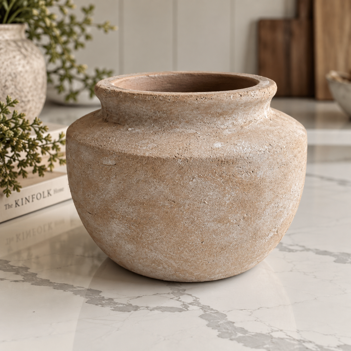 Weathered Terracotta Vase