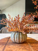 Fall Ombre Cement Pumpkin | Large