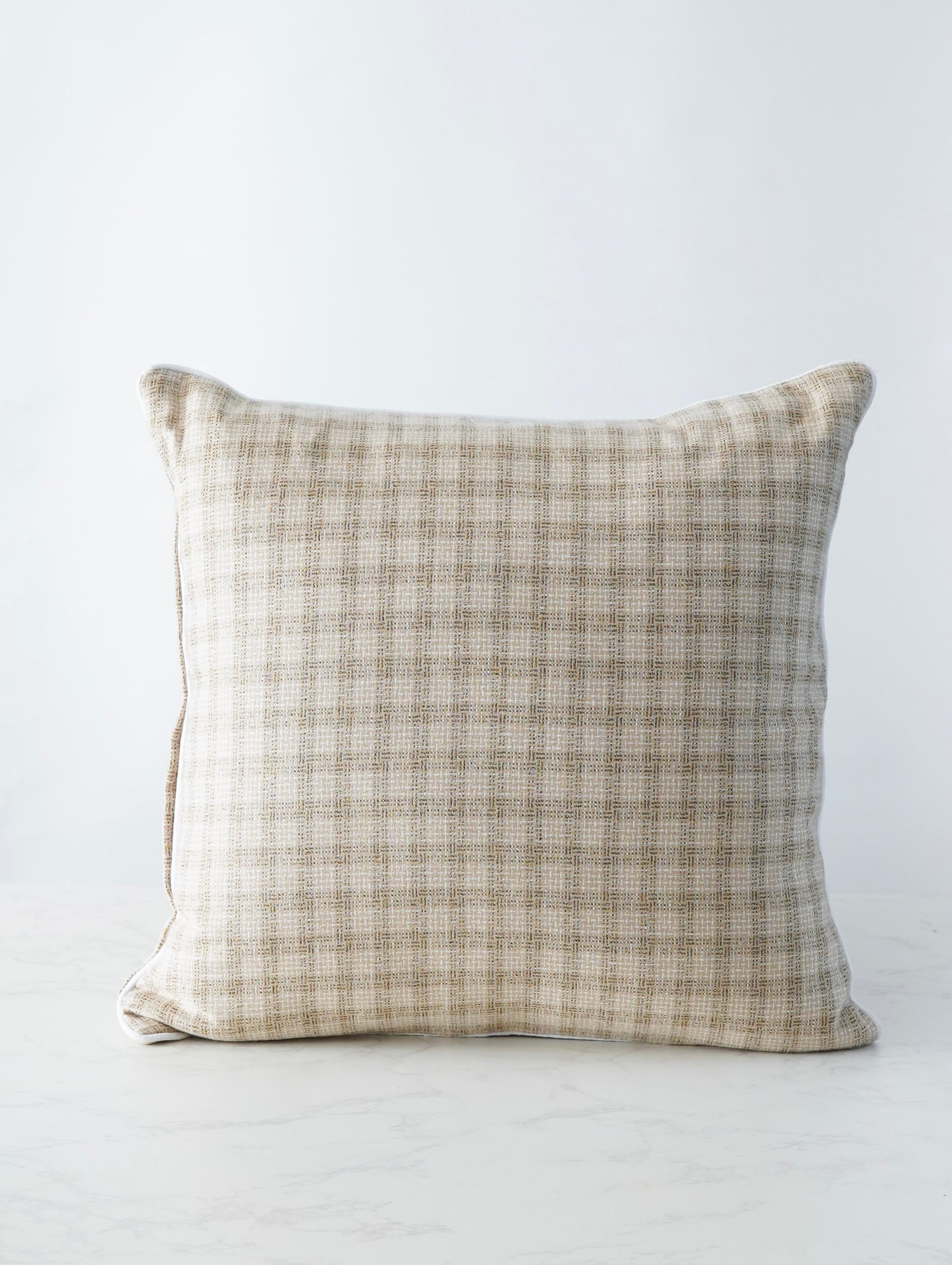 Tweed Plaid Pillow