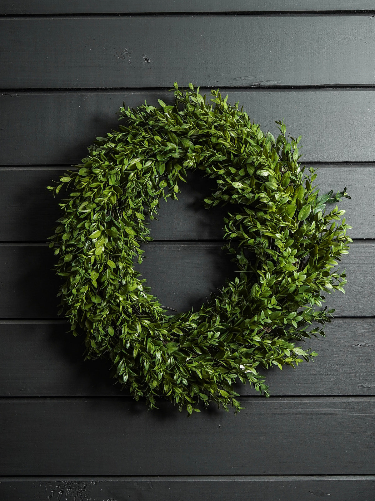 Faux Boxwood Wreath