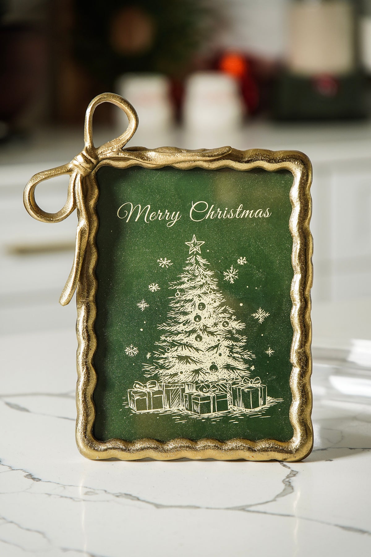 Golden Christmas Styled Look
