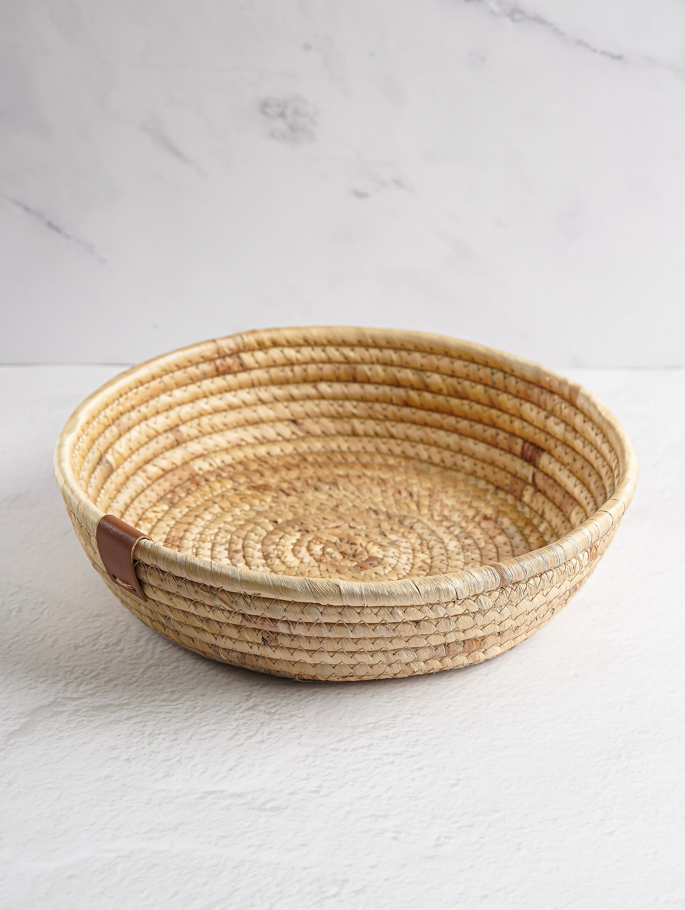 Hand-Woven Seagrass Basket