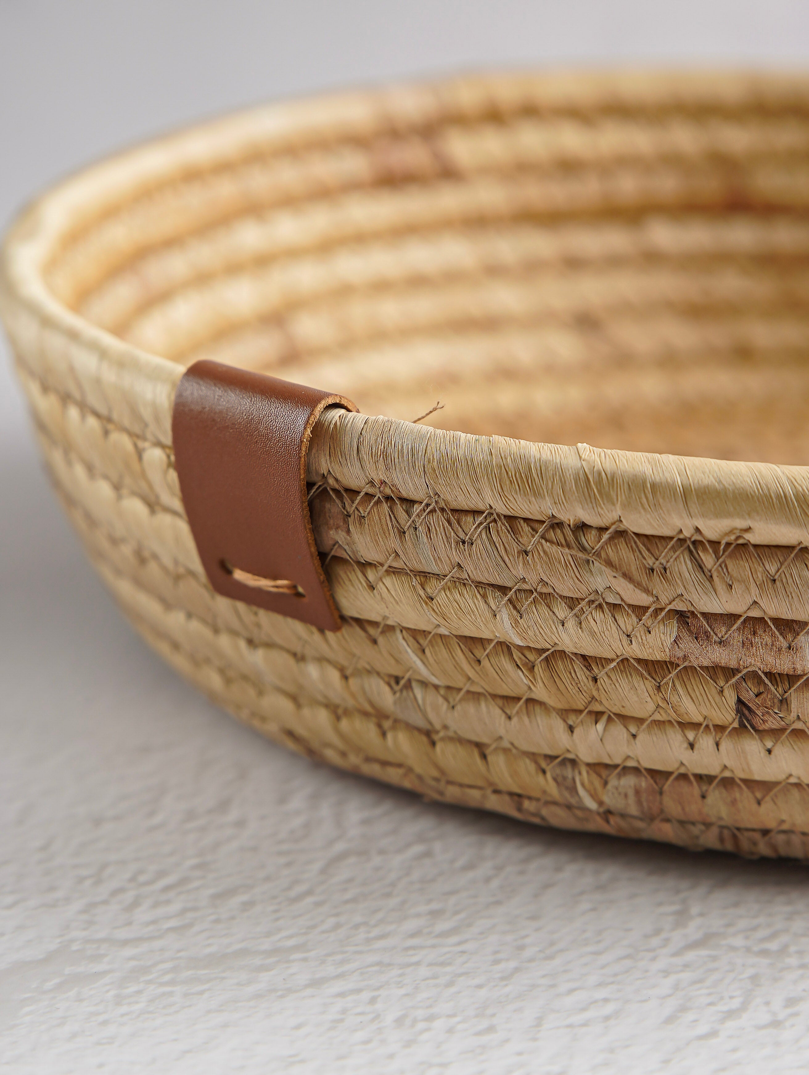 Hand-Woven Seagrass Basket
