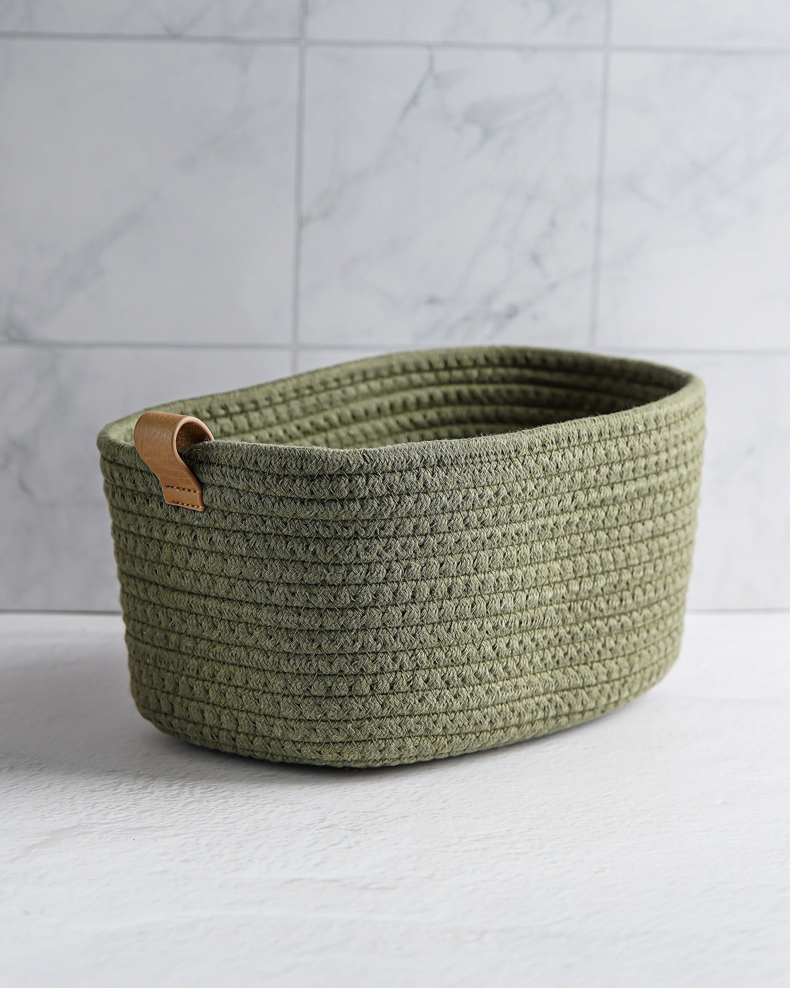 Olive Rope Basket | Large