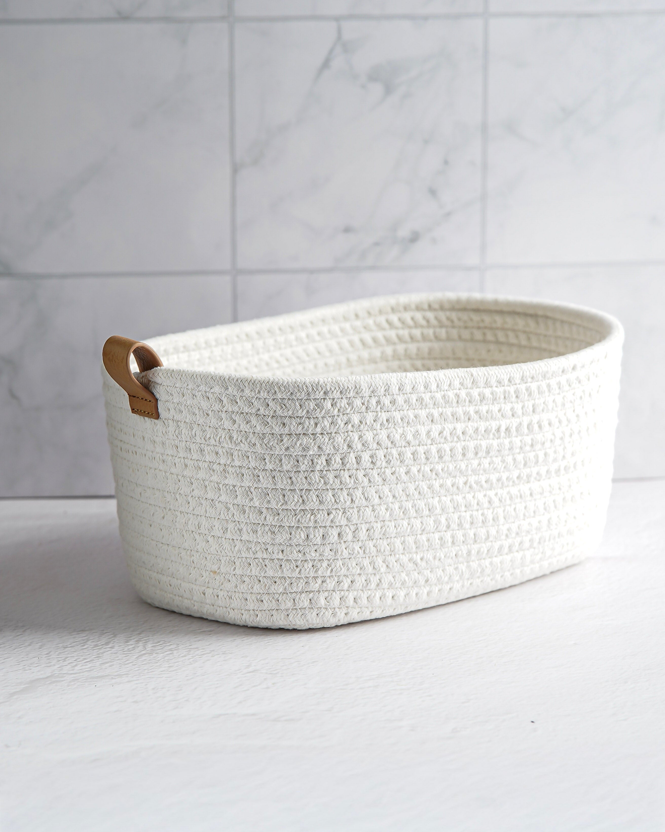 White Rope Basket | Large