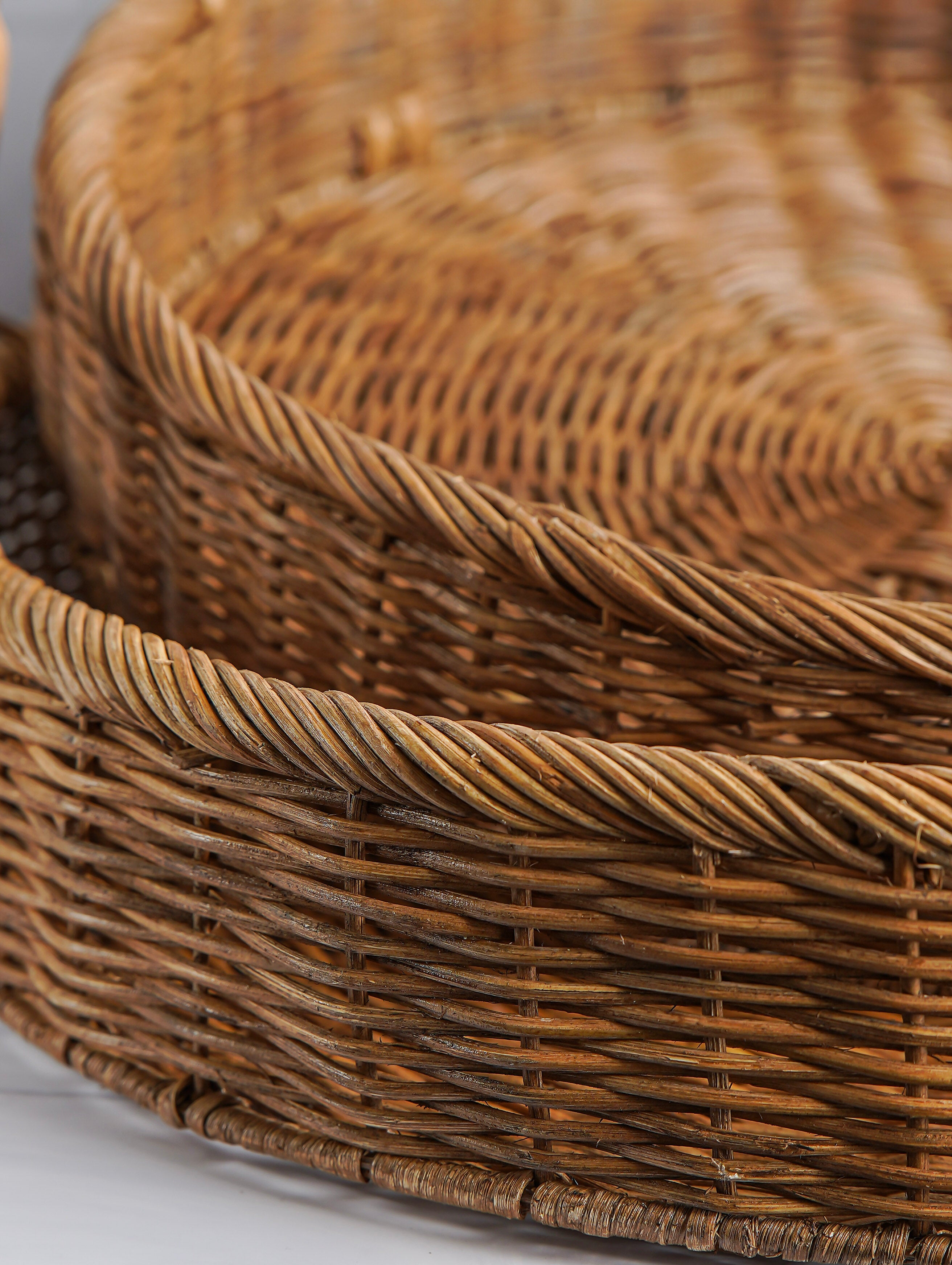 Penelope Woven Rattan Tray