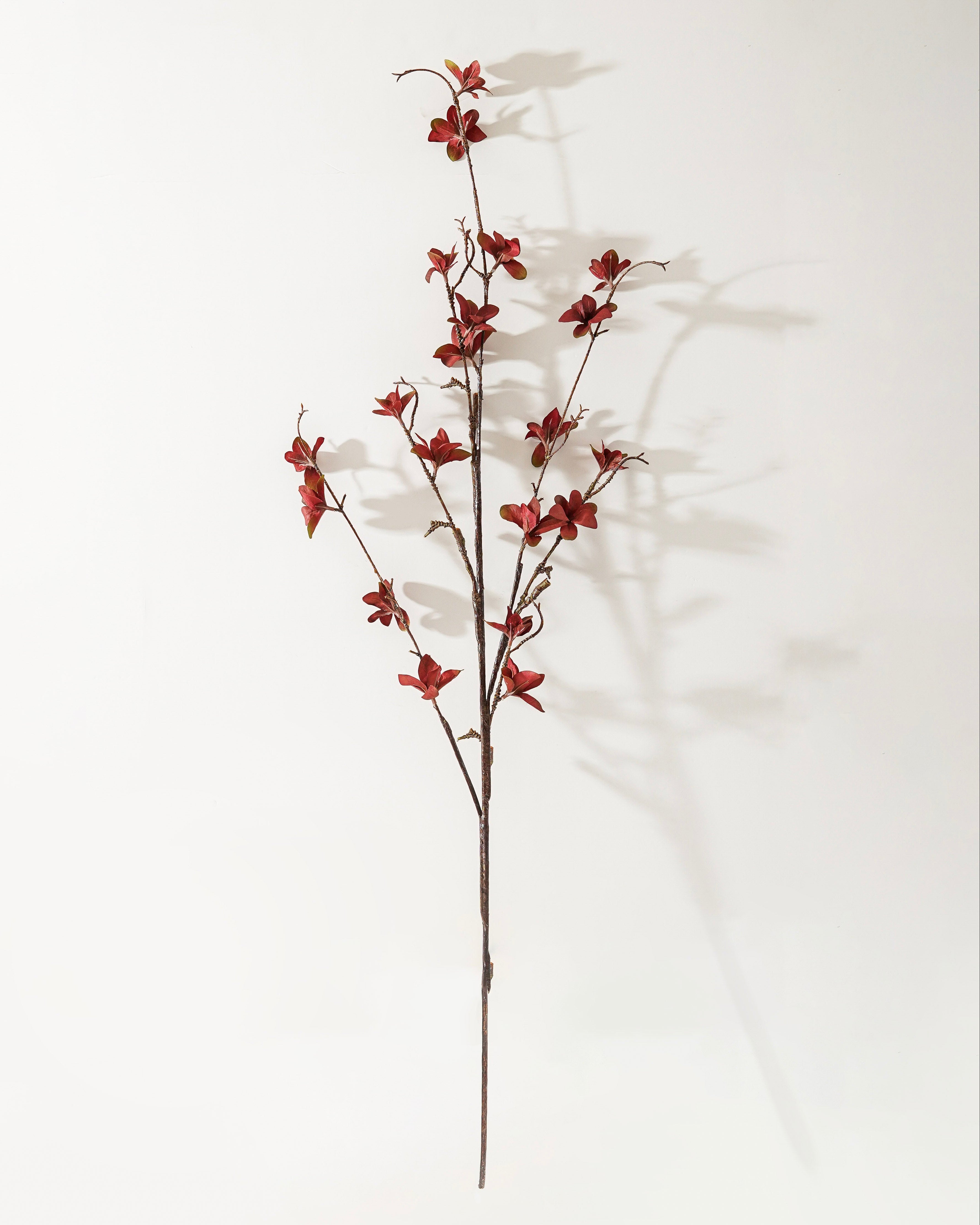 Burgundy Magnolia Blossom Spray