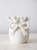 Cleo Ceramic Bow Vase