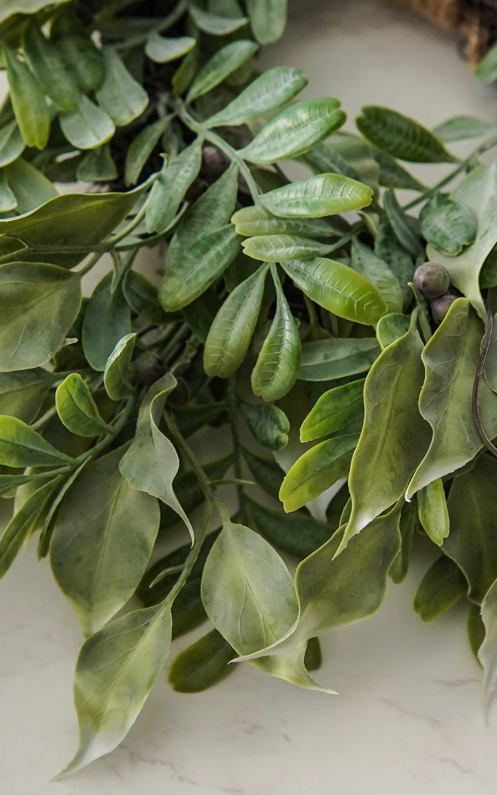 Eliana Leafy Miniature Wreath | Small
