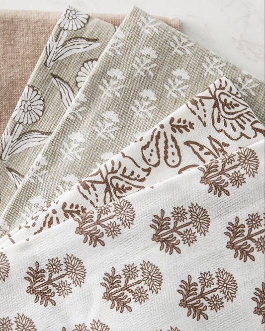 Chambray Taupe Towel Set