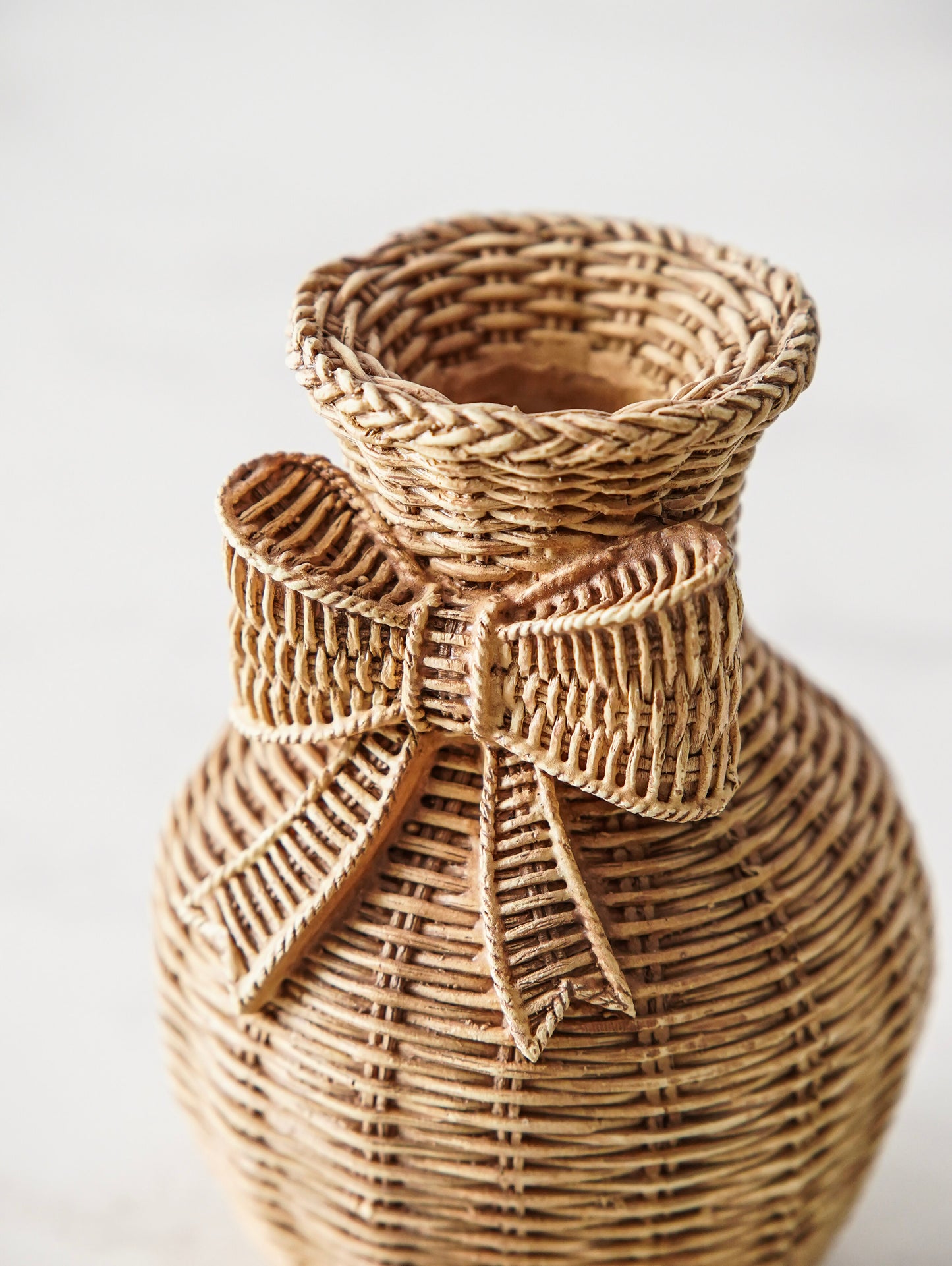 Bow Weave Vase
