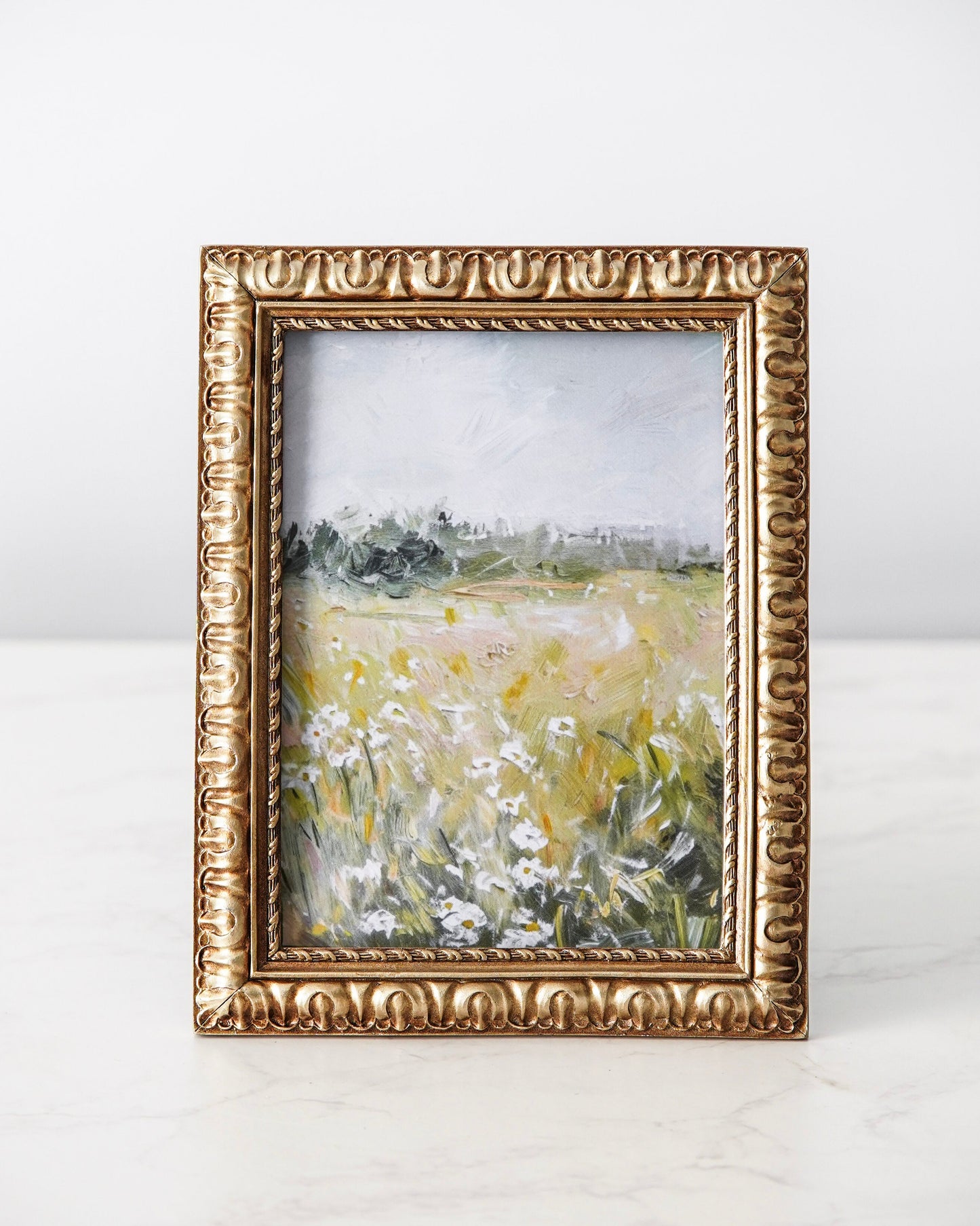 Celeste Antique Gold Photo Frame