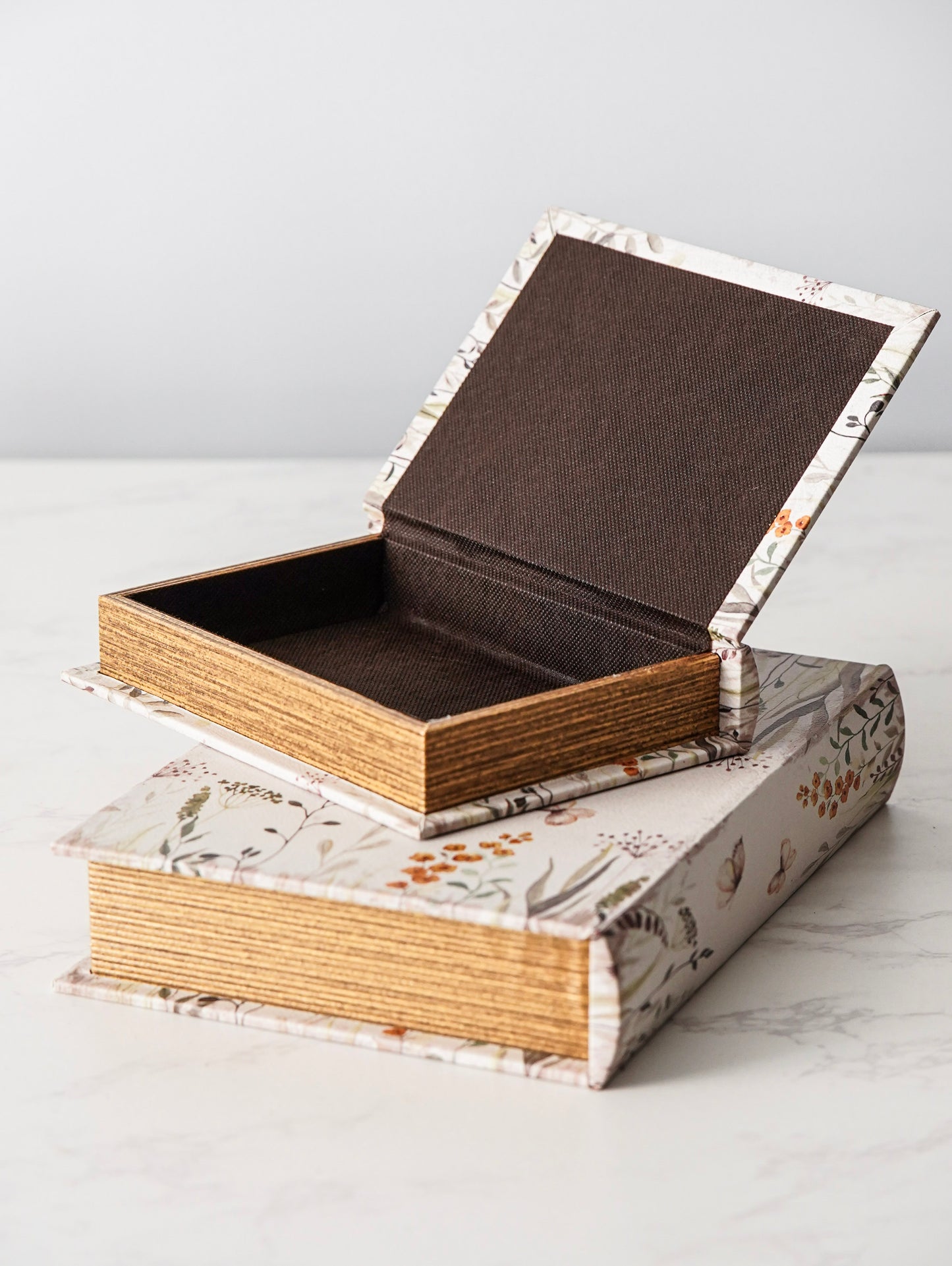 Floral Storage Book Set
