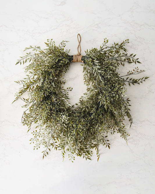 Mixed Sage Wreath