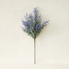 Artificial lavender plant on a beige background