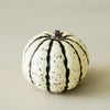 Striped Faux Pumpkin | Neutral Fall Decor