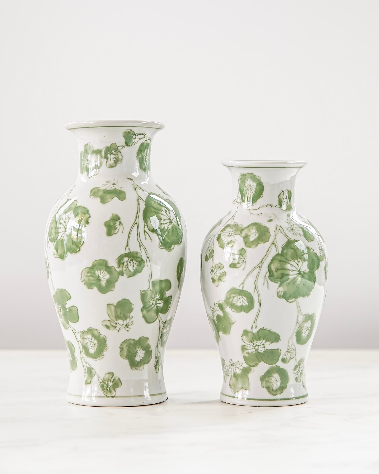 Cherry Blossom Bud Vase Set