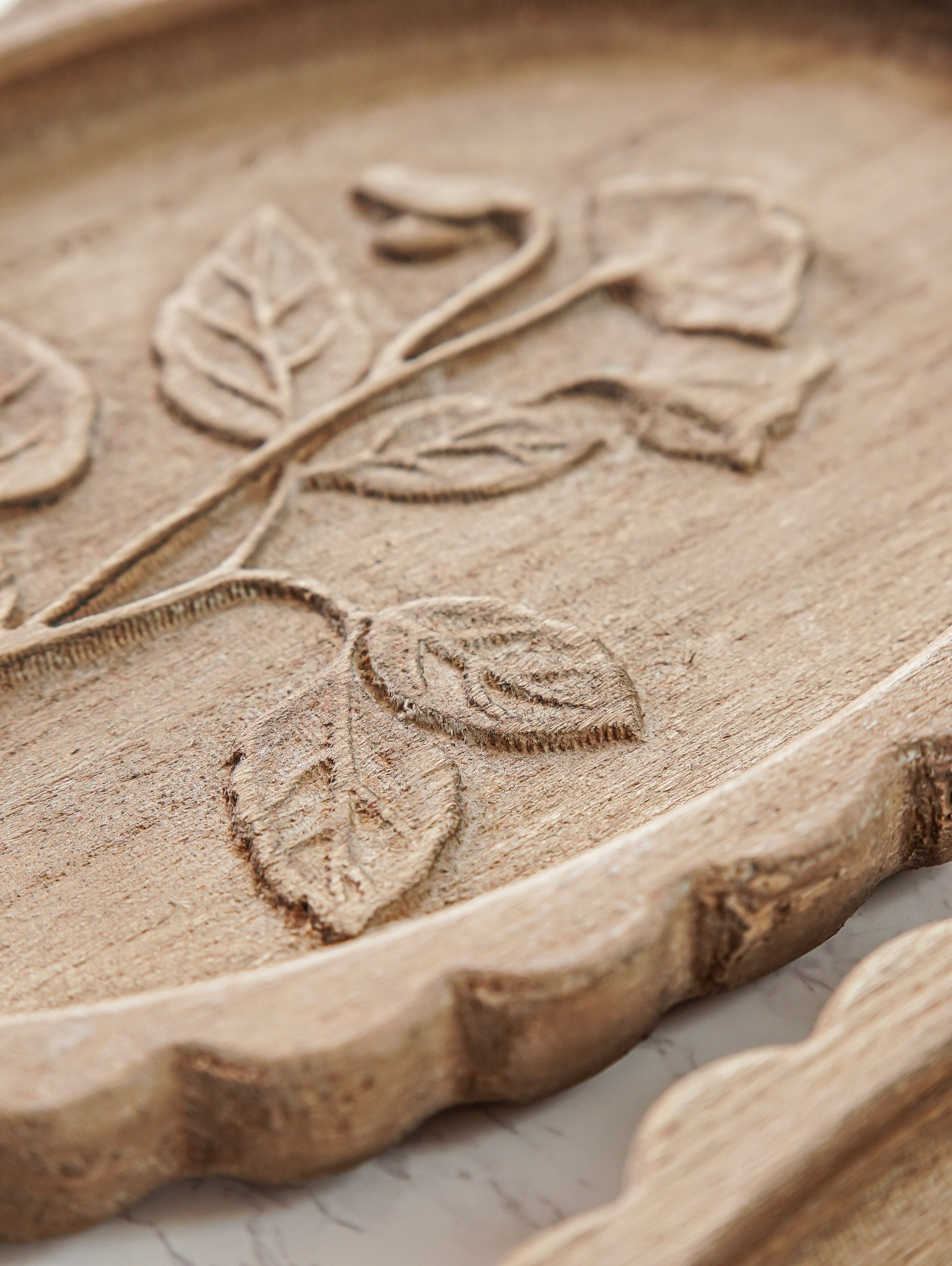 Scalloped Botanical Wall Accent | COMING SOON