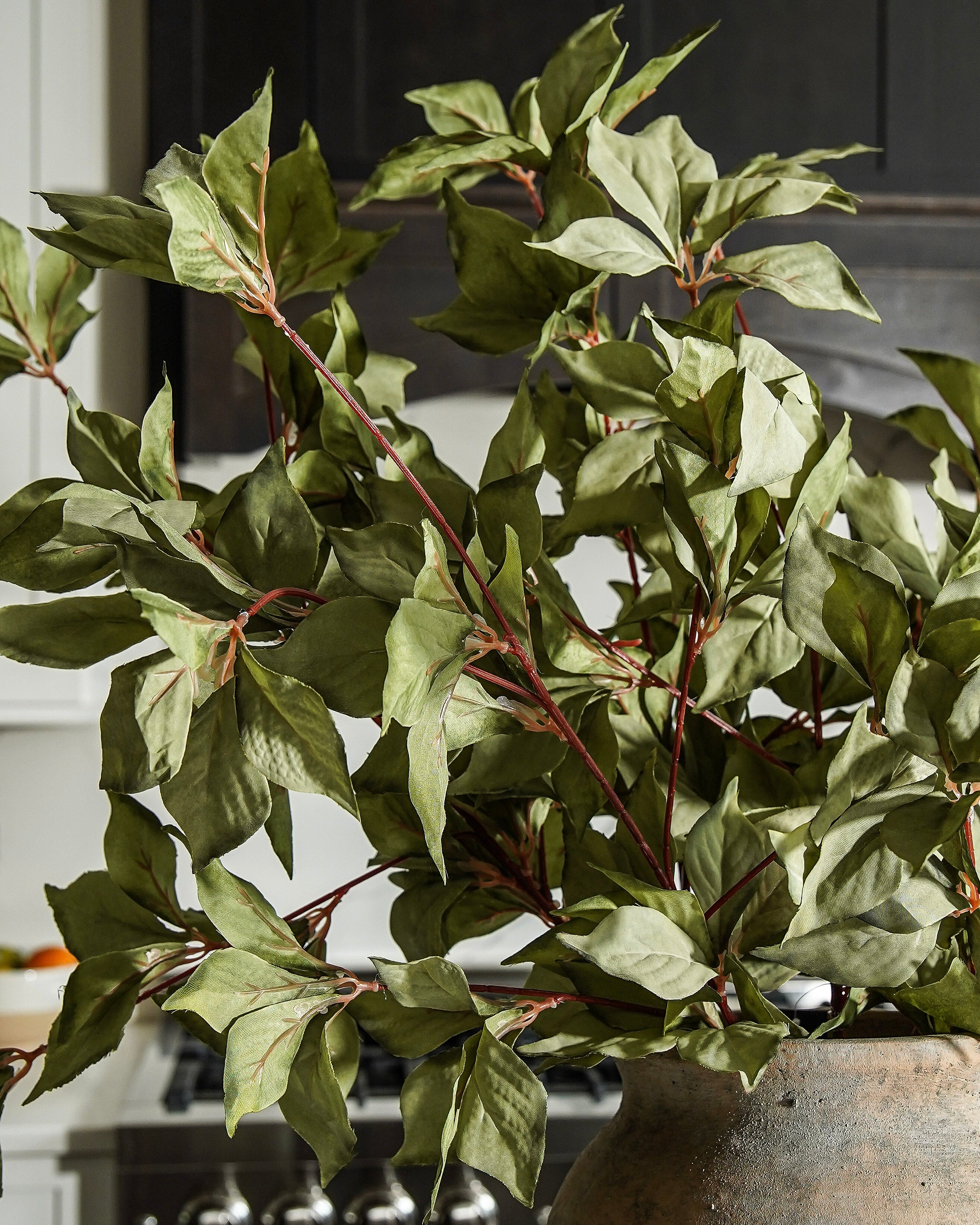Muted Sage Leafy Stem