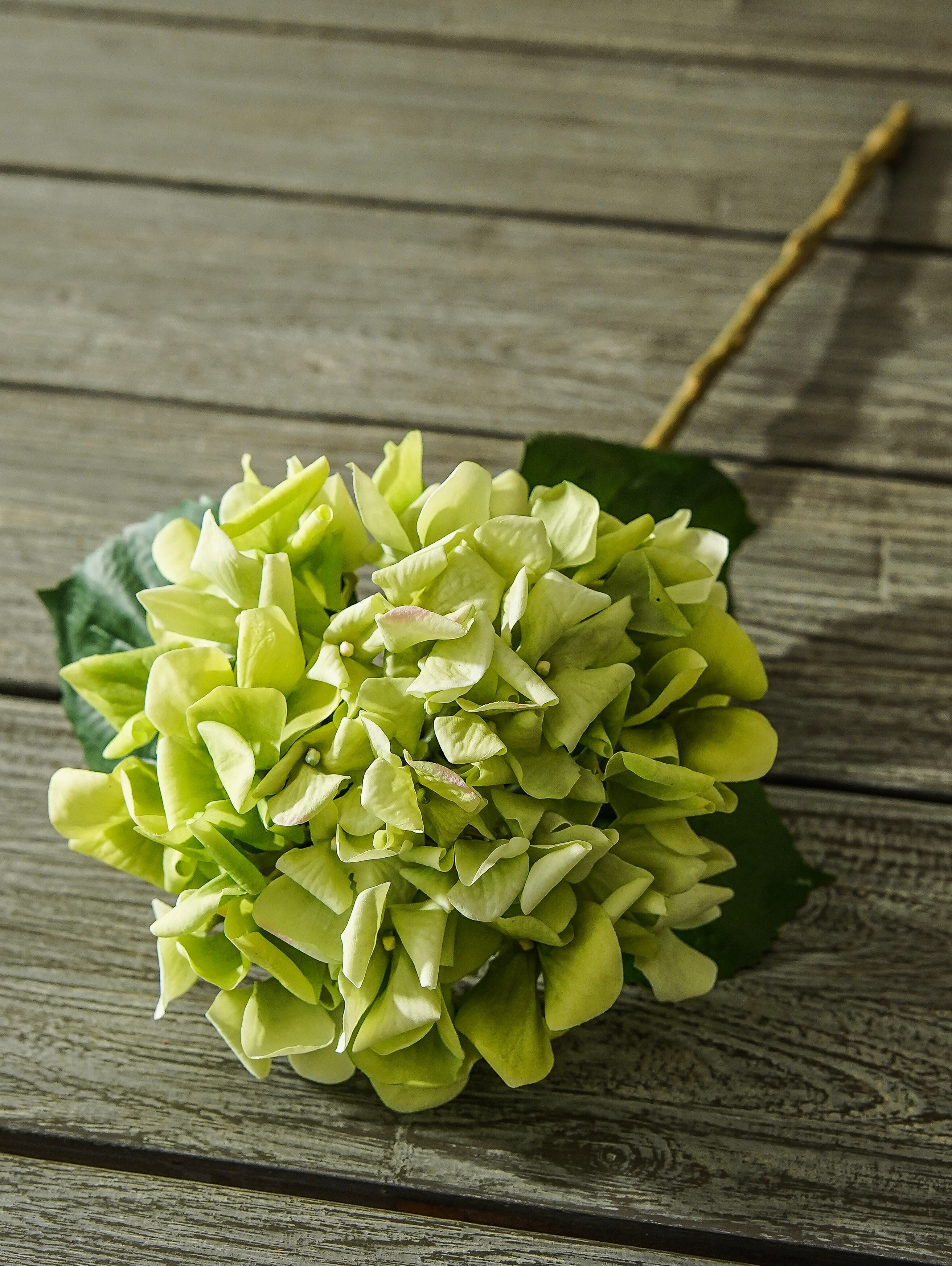 Grand Real Touch Hydrangea Branch