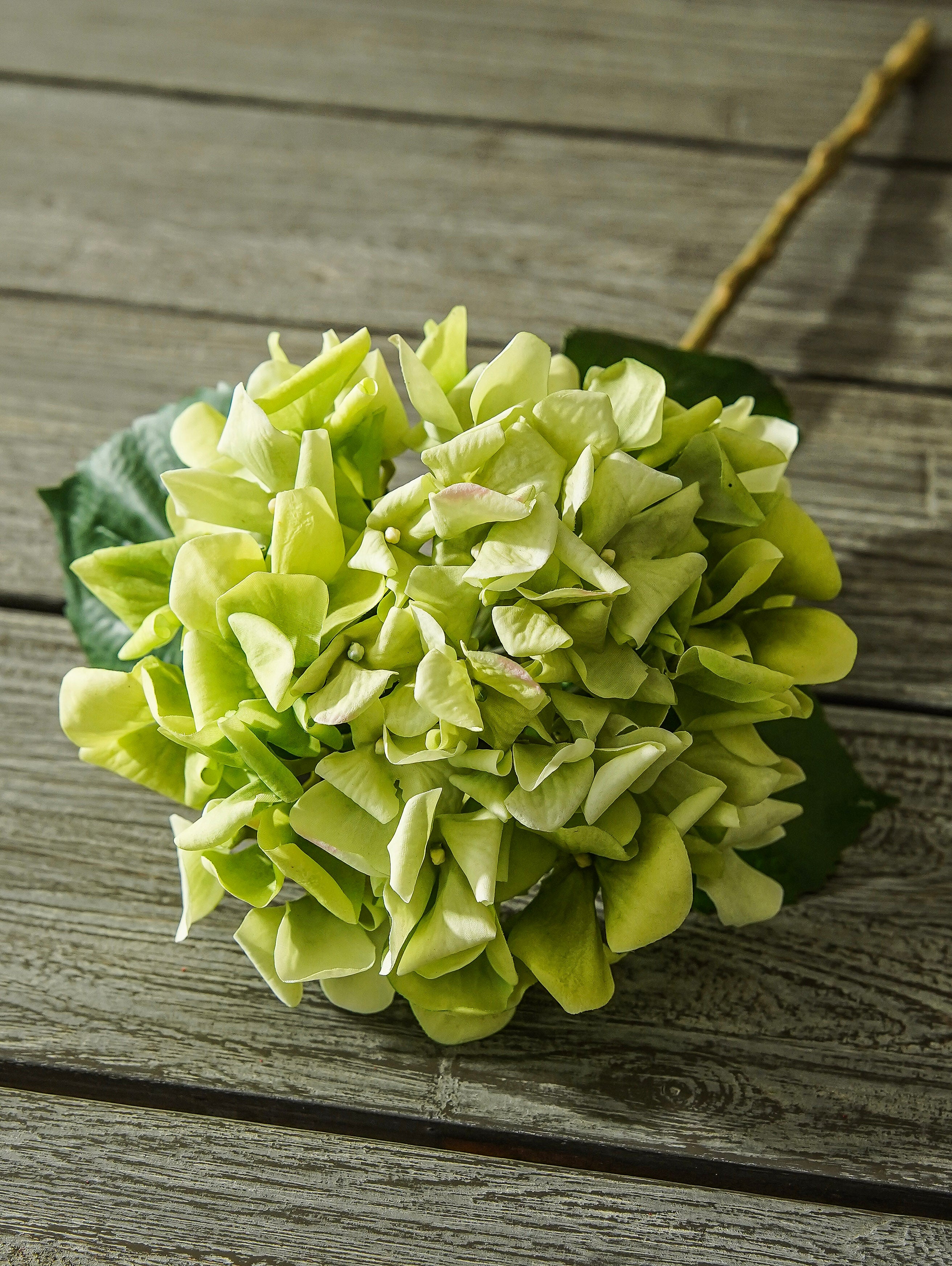 Grand Real Touch Hydrangea Branch