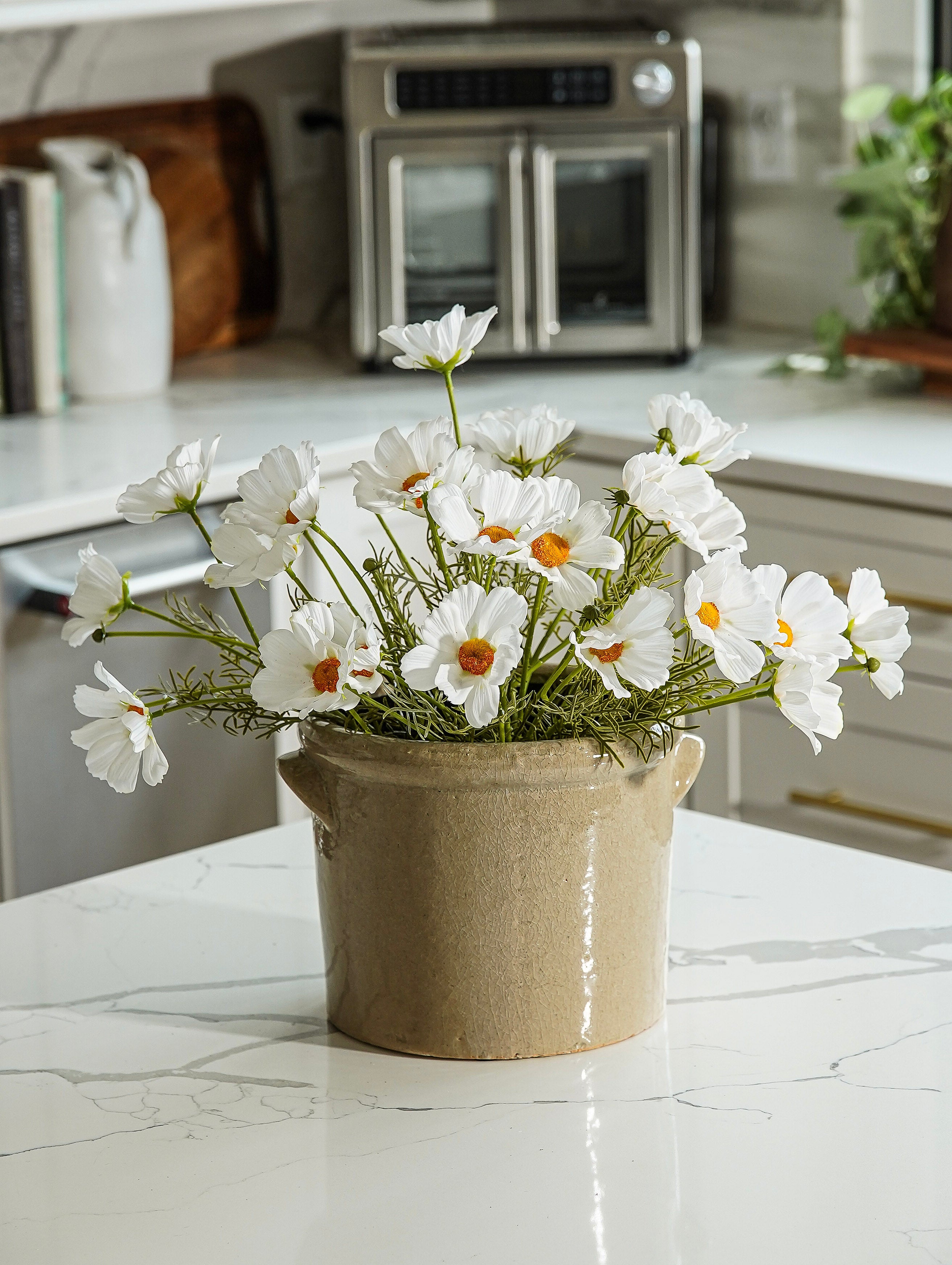 Real Touch White Cosmo Stem