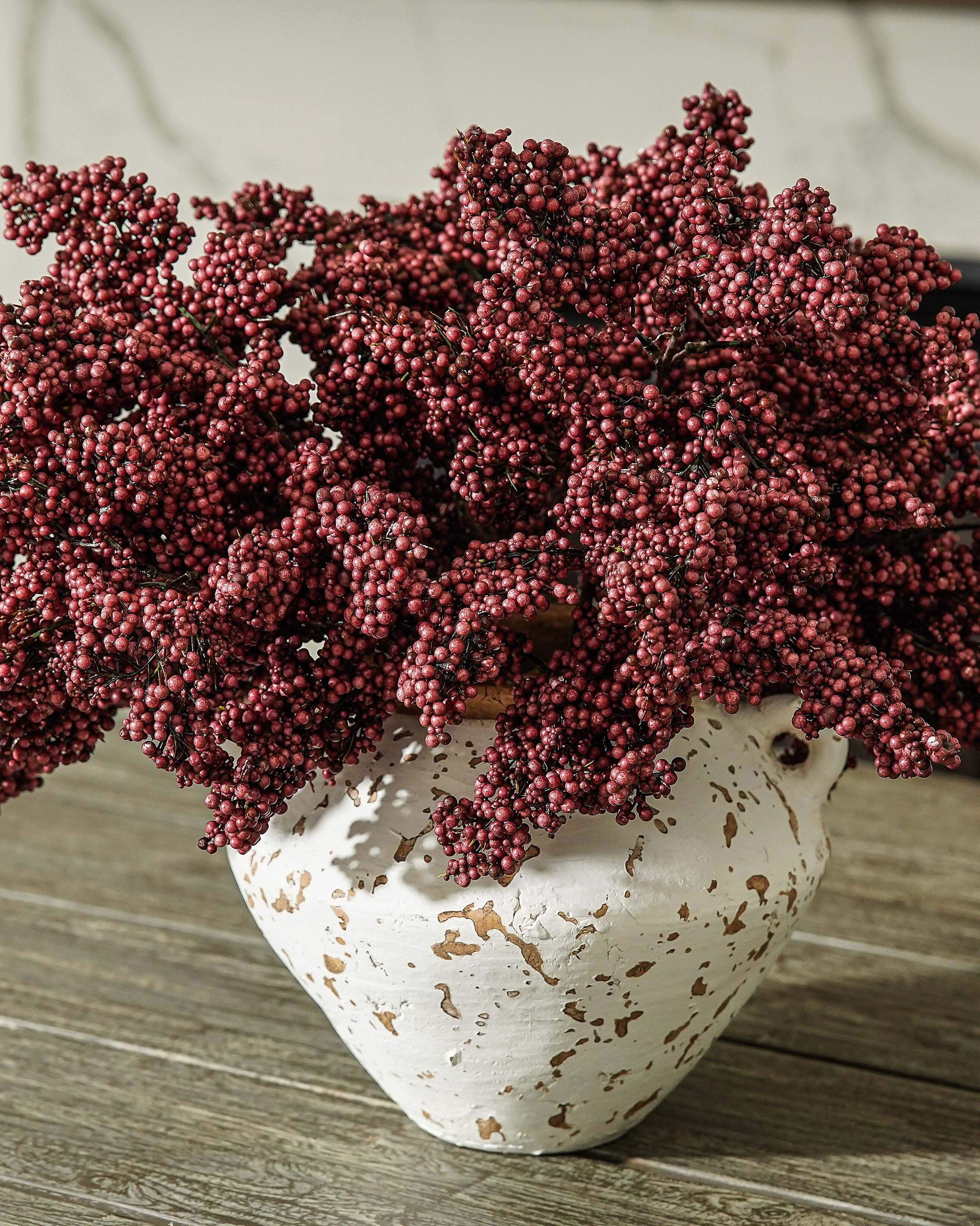 Muted Merlot Berry Stem