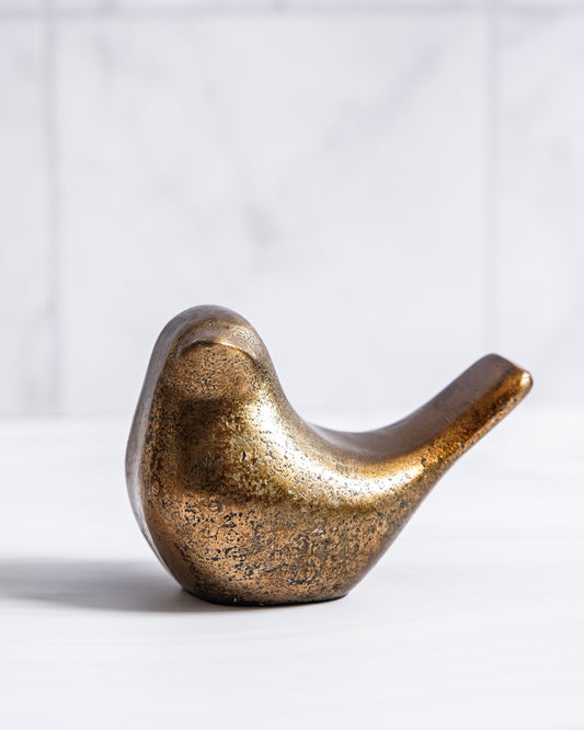 Antique Brass Bird
