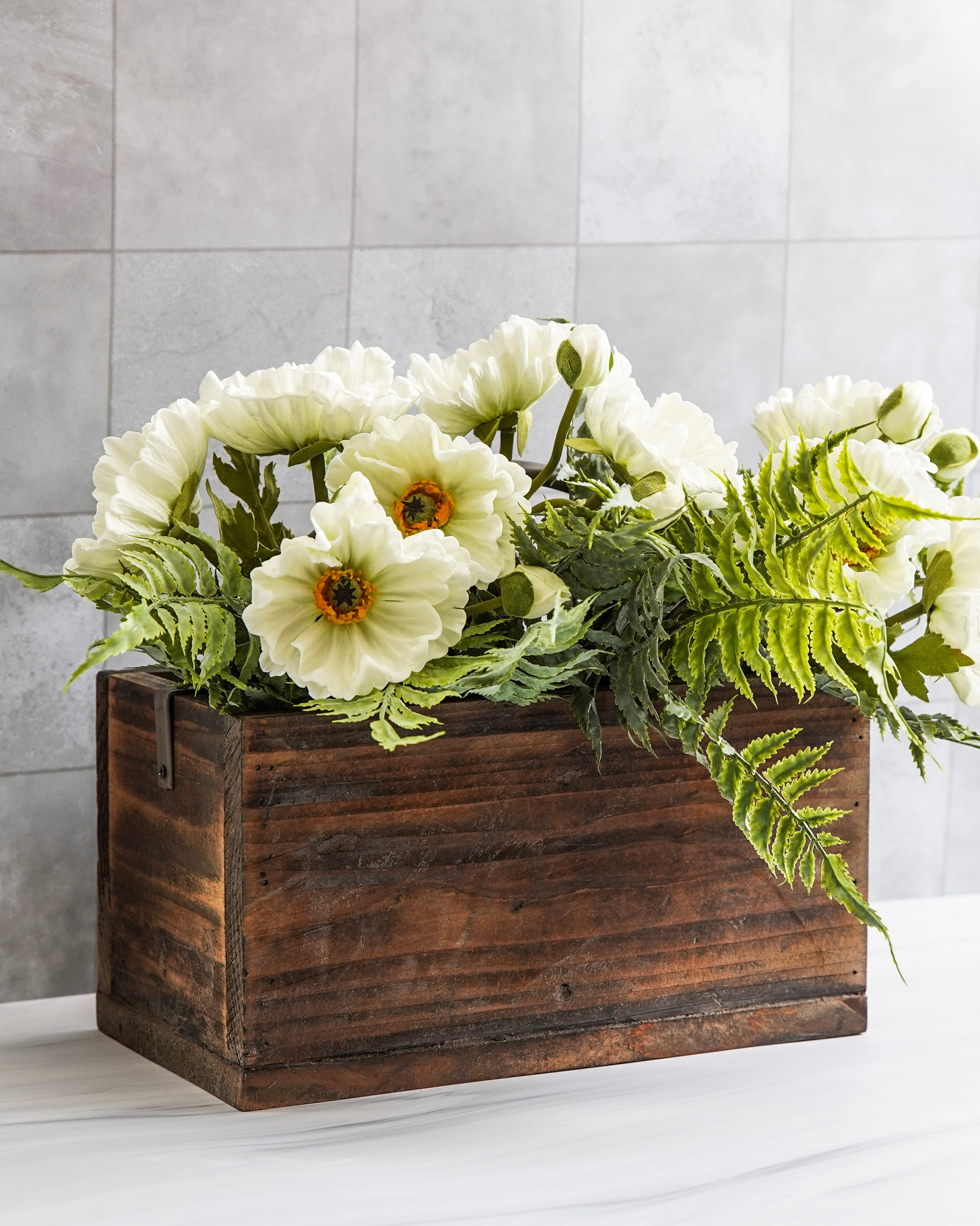 Real Touch Poppy Bundle | White