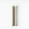 Spiral LED Taper Candle Set | Taupe