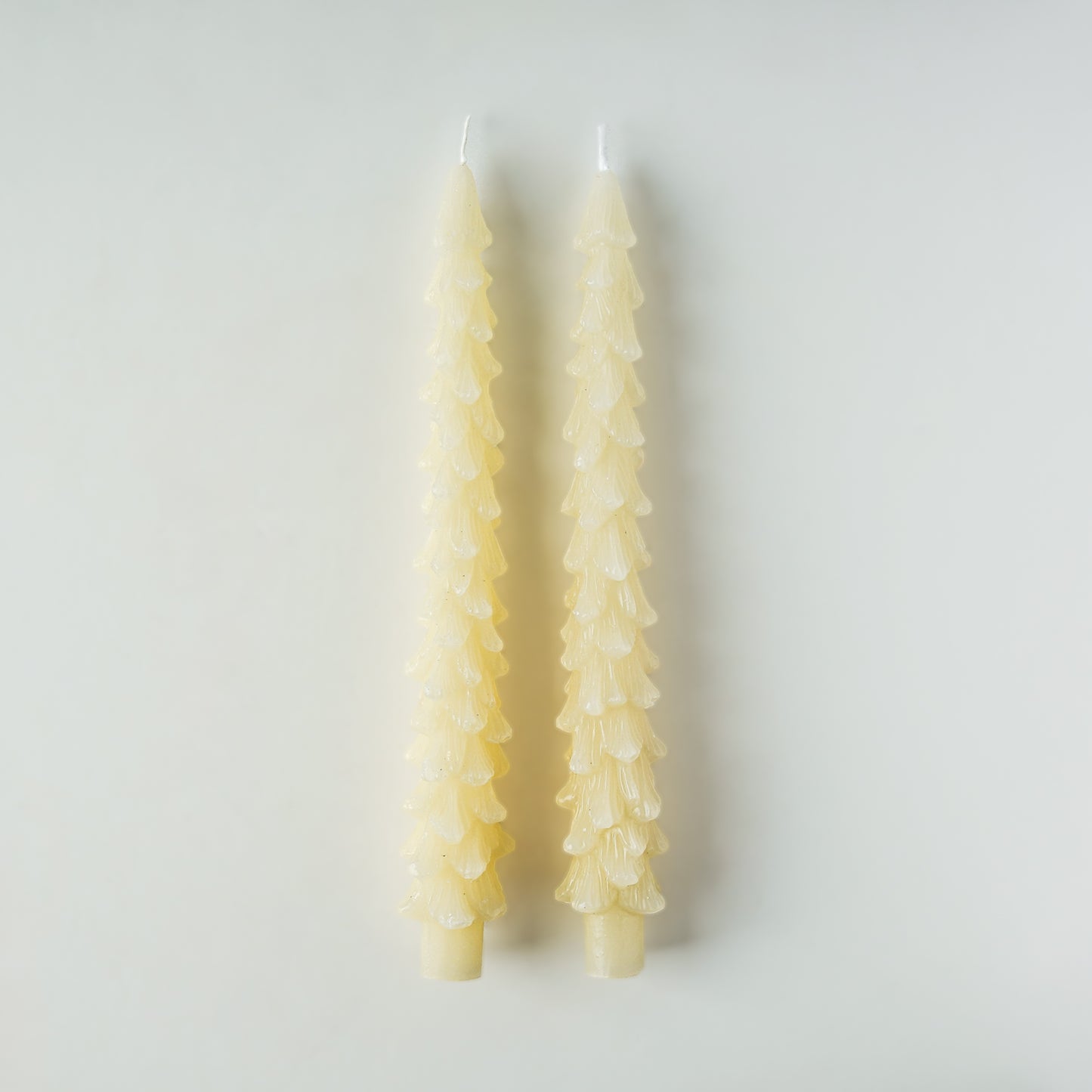 Christmas Tree Taper Candle | Set of 2
