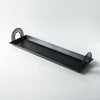 Shiloh Black Iron Tray | Long