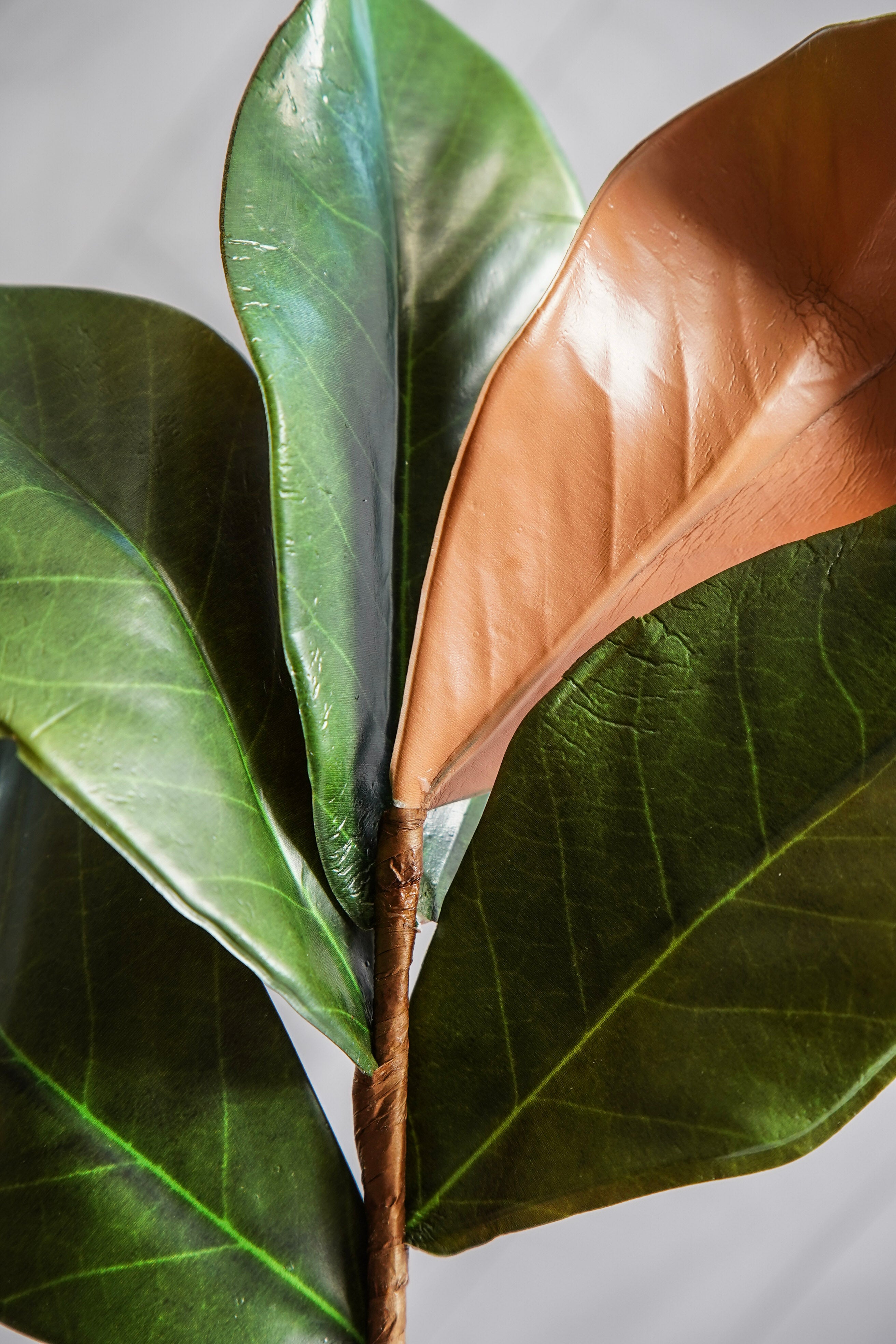 Real Touch Magnolia Leaf Stem