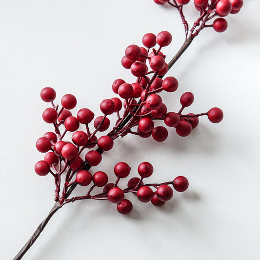 Weatherproof Matte Red Berry Pick