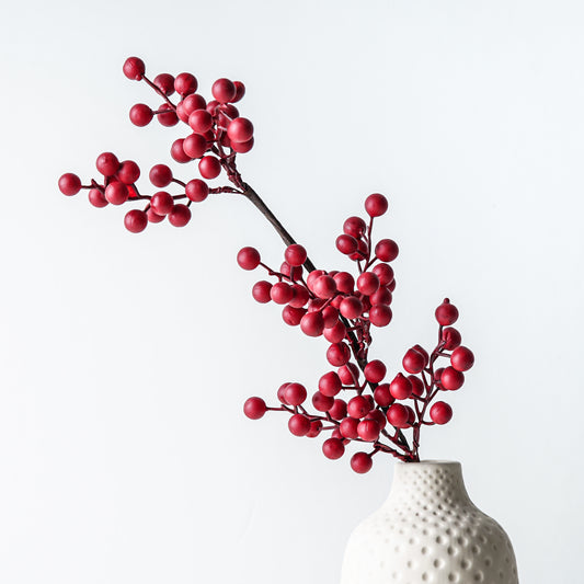 Weatherproof Matte Red Berry Pick